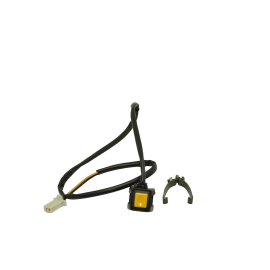 Кнопка стартера на руль без фиксации OTOM RACING, желтый